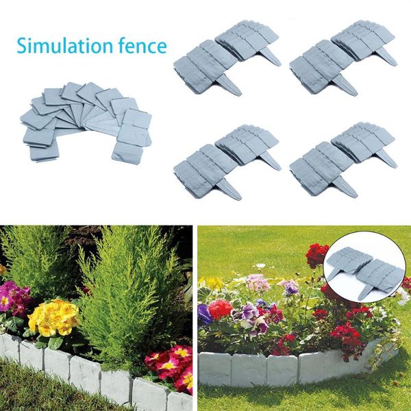 fencing, trellis & gates 10/20/30/40/50pcs home garden border edging plastic fence stone lawn yard flower bed outdoor imitation decor
fencing, trellis & gates 10/20/30/40/50pcs home garden border edging plastic fence stone lawn yard flower bed outdoor imitation decor