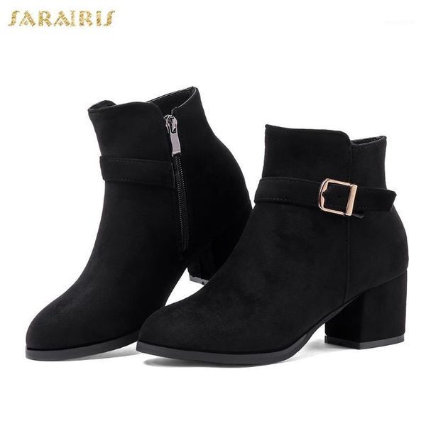 boots sarairis brand wholesale big size 45 autumn winter add fur women ankle shoes square heels woman female1, Black
boots sarairis brand wholesale big size 45 autumn winter add fur women ankle shoes square heels woman female1, Black