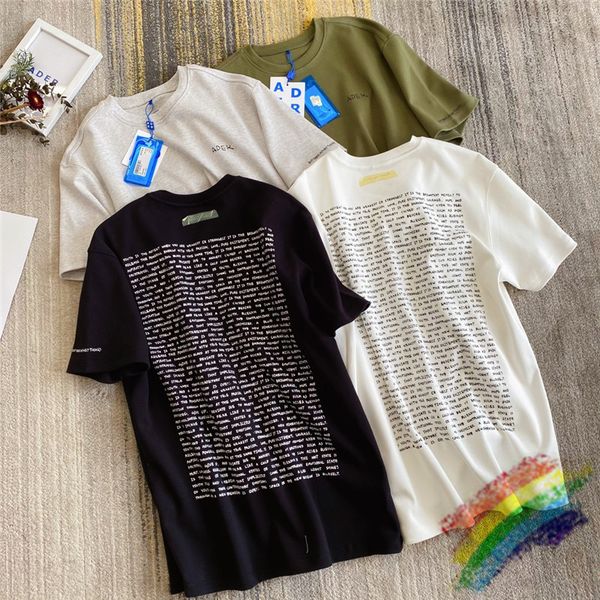 2021 new adererror t-shirts men women 1:1 summer style full of letters on the back ader error t shirt 1m9s, White;black
2021 new adererror t-shirts men women 1:1 summer style full of letters on the back ader error t shirt 1m9s, White;black