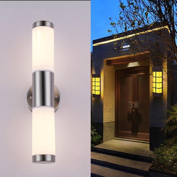 wall lamps modern nordic lamp on the sconces fashion stainless steel waterfool led light fixtures balcony patio stair arandela
wall lamps modern nordic lamp on the sconces fashion stainless steel waterfool led light fixtures balcony patio stair arandela