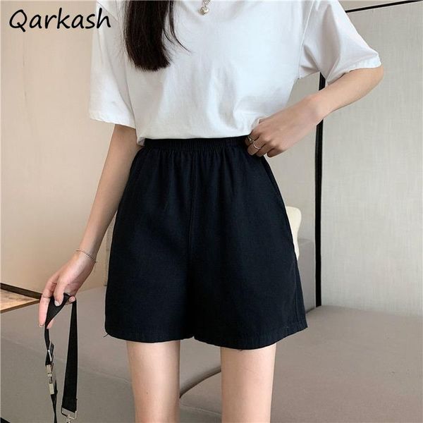 women's shorts women simple daily candy colors pockets design korean style all-match workout mujer short trousers leisure basic student, White;black
women's shorts women simple daily candy colors pockets design korean style all-match workout mujer short trousers leisure basic student, White;black