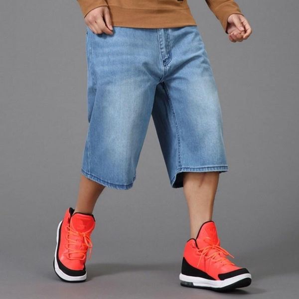 men's jeans plus size 30-46 mens cargo denim shorts blue loose fit streetwear baggy straight jean for male calf-length pants
men's jeans plus size 30-46 mens cargo denim shorts blue loose fit streetwear baggy straight jean for male calf-length pants