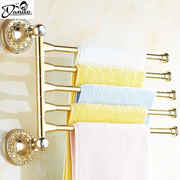 towel racks brass & crystal bar golden finish 5 bars rack wall mount holder foldable elegance bathroom accessories
towel racks brass & crystal bar golden finish 5 bars rack wall mount holder foldable elegance bathroom accessories