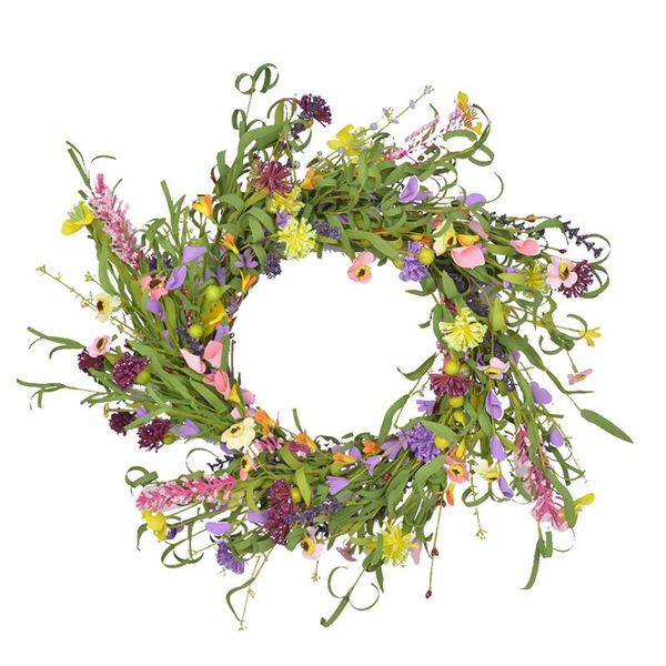 20inch floral wreath artificial flower wreath spring and summer for front door home garden party wedding decor
20inch floral wreath artificial flower wreath spring and summer for front door home garden party wedding decor