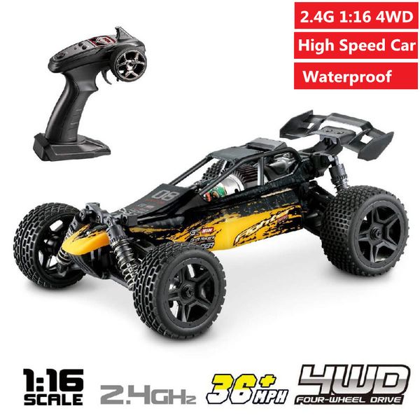 116 scale 4wd remote control truck 36km/h high speed racing vehicle toy off-road climbing drift rc car waterproof toy model
116 scale 4wd remote control truck 36km/h high speed racing vehicle toy off-road climbing drift rc car waterproof toy model