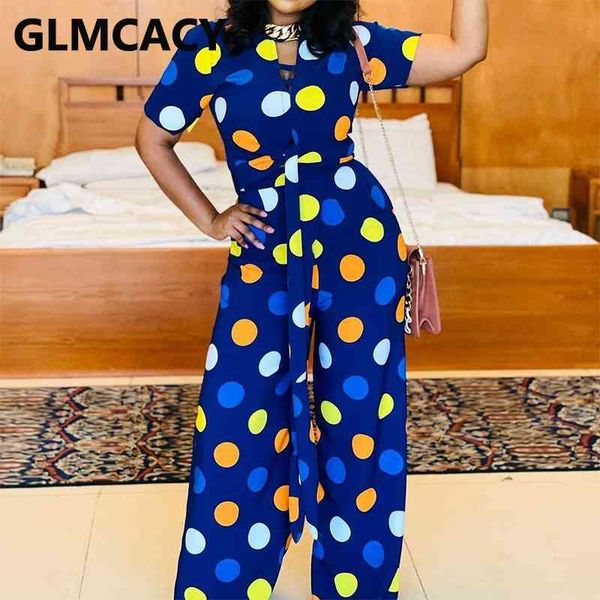 short sleeve polka dot printed jumpsuit casual loose wide leg pants overalls 210702, Black;white
short sleeve polka dot printed jumpsuit casual loose wide leg pants overalls 210702, Black;white