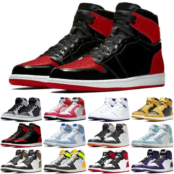with box&sock&tag 1s mens womens shoes court purple shadow electro orange pollen hyper royal patent men sports sneakers trainers 
with box&sock&tag 1s mens womens shoes court purple shadow electro orange pollen hyper royal patent men sports sneakers trainers