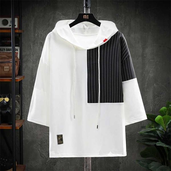 fashion short sleeves casual punk hoodies black white men's hip hop streetwear cotton summer clothes oversize m-5xl 211014
fashion short sleeves casual punk hoodies black white men's hip hop streetwear cotton summer clothes oversize m-5xl 211014