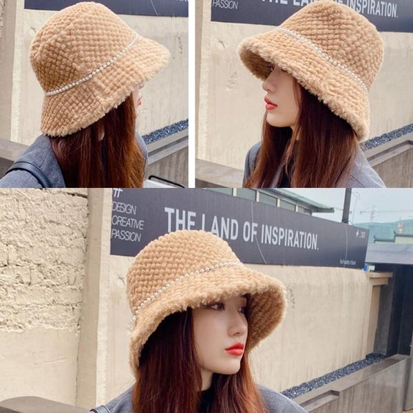 wide brim hats m7dd fluffy fisherman warm pearl plush basin hat trend casual windproof for women, Blue;gray
wide brim hats m7dd fluffy fisherman warm pearl plush basin hat trend casual windproof for women, Blue;gray