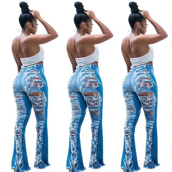 women's jeans women wear breaking hole personality wash denim ripped baggy streetwear female clothing, Blue
women's jeans women wear breaking hole personality wash denim ripped baggy streetwear female clothing, Blue