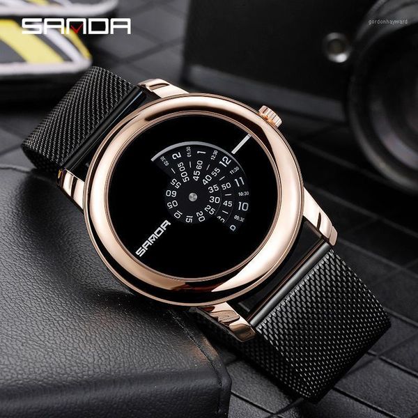 wristwatches 2021 sanda gold black mens watches steel mesh male quartz wrist watch man creative dial waterproof sports cloc, Slivery;brown
wristwatches 2021 sanda gold black mens watches steel mesh male quartz wrist watch man creative dial waterproof sports cloc, Slivery;brown