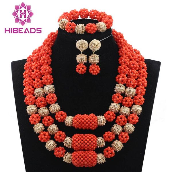 earrings & necklace luxury fashion coral costume jewelry handmade beads balls wedding set nigerian brides abh233, Silver
earrings & necklace luxury fashion coral costume jewelry handmade beads balls wedding set nigerian brides abh233, Silver