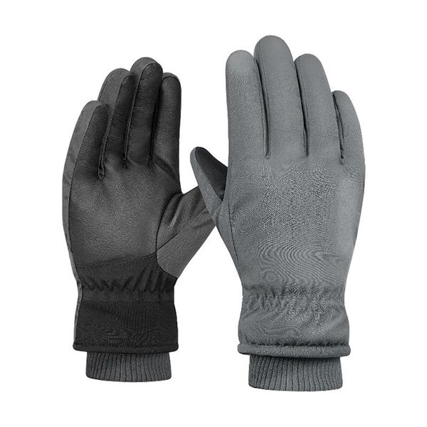 cycling gloves 1pair men daily riding non slip mittens waterproof outdoor sports wear resistant hand warmer hiking winter warm, Black
cycling gloves 1pair men daily riding non slip mittens waterproof outdoor sports wear resistant hand warmer hiking winter warm, Black