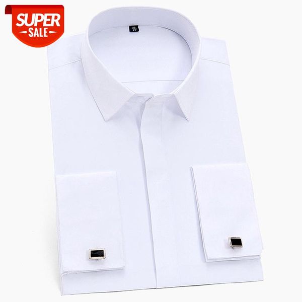 france cufflinks men business tuxedo shirts square collar long sleeve covered button plain solid social formal shirt #wv5y, White;black
france cufflinks men business tuxedo shirts square collar long sleeve covered button plain solid social formal shirt #wv5y, White;black