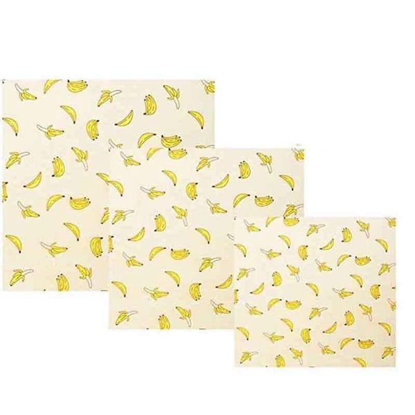 food savers & storage containers 3pcs foldable beeswax wraps covers reusable eco-friendly wash wrap cloth paper(banana)
food savers & storage containers 3pcs foldable beeswax wraps covers reusable eco-friendly wash wrap cloth paper(banana)