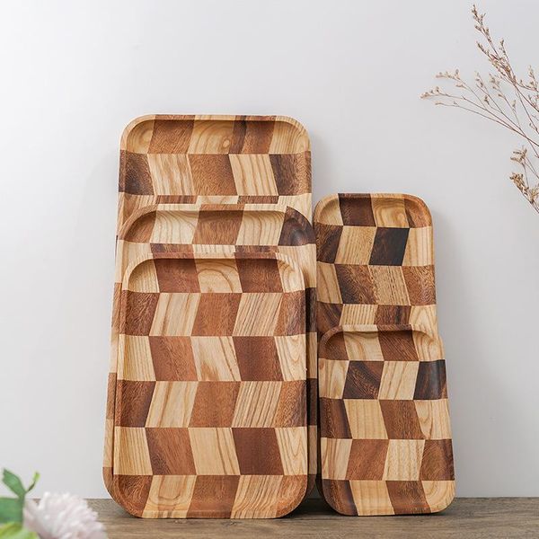kitchen storage & organization square lattice plate dinner tea tray solid wood wooden retro serving creative black walnut fight ash
kitchen storage & organization square lattice plate dinner tea tray solid wood wooden retro serving creative black walnut fight ash