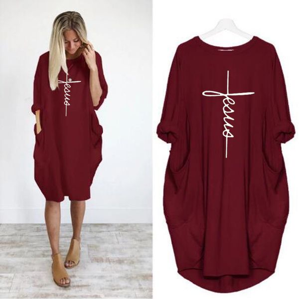 2021 new american europe style simple crux print women summer fashion casual a-line basic dress batwing sleeve large pocket oversize robe vv, Black;gray
2021 new american europe style simple crux print women summer fashion casual a-line basic dress batwing sleeve large pocket oversize robe vv, Black;gray