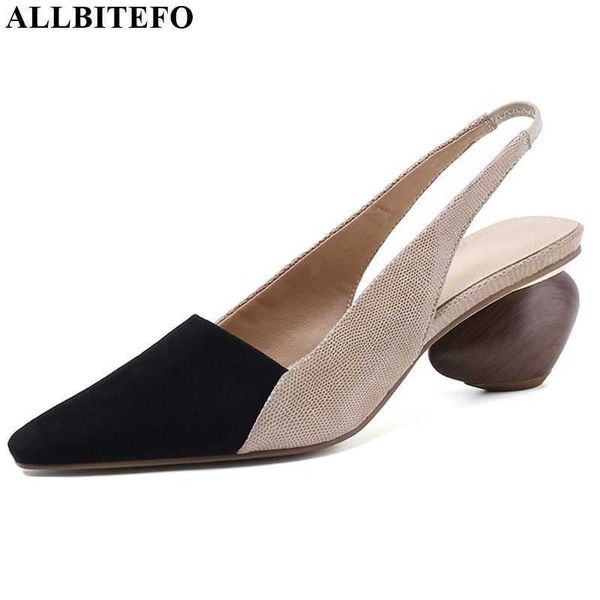 allbitefo comfortable office brand summer women sandals genuine leather thick heel women high heel shoes 210611, Black
allbitefo comfortable office brand summer women sandals genuine leather thick heel women high heel shoes 210611, Black
