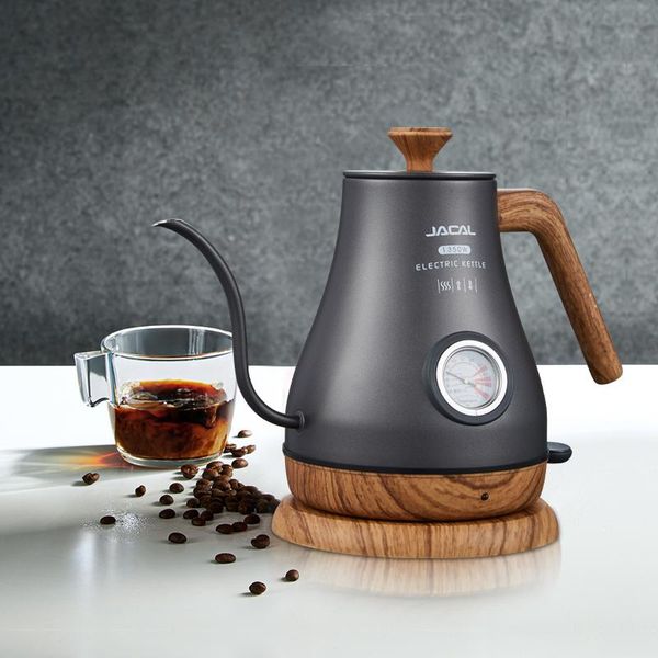 electric kettles 1.0l kettle retro gooseneck coffee pot slender mouth tea stainless steel liner with temperature display 220v
electric kettles 1.0l kettle retro gooseneck coffee pot slender mouth tea stainless steel liner with temperature display 220v