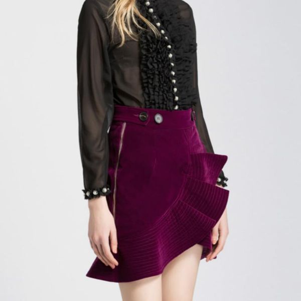 skirts women mini trumpet designer runway female 2022 spring summer ruffles button skirt fashion, Black
skirts women mini trumpet designer runway female 2022 spring summer ruffles button skirt fashion, Black