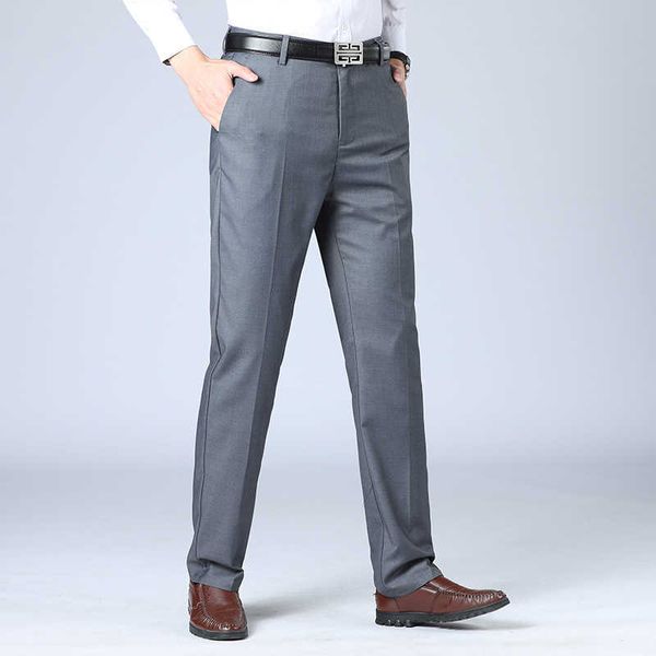 casual pants men's 2021 spring and autumn thin korean middle aged elastic casual straight, Black
casual pants men's 2021 spring and autumn thin korean middle aged elastic casual straight, Black