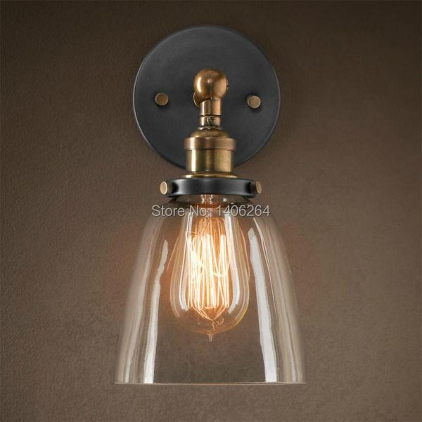 wall lamp industrial edison old fashion simplicity glass light sconce metal base cap for cafe bar hall bedside club store restaurant
wall lamp industrial edison old fashion simplicity glass light sconce metal base cap for cafe bar hall bedside club store restaurant