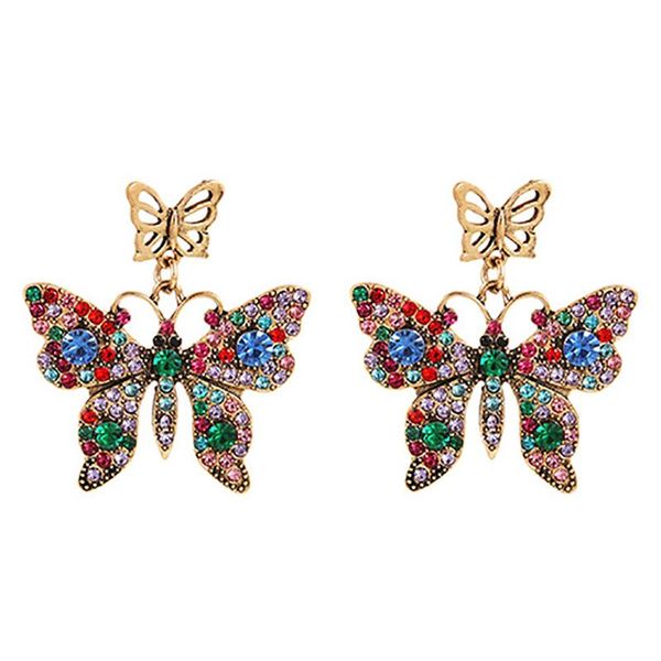 dangle & chandelier zhini 3 colors cute butterfly earrings for women boho ethnic animal drop statement earring jewelry 2021 brincos, Silver
dangle & chandelier zhini 3 colors cute butterfly earrings for women boho ethnic animal drop statement earring jewelry 2021 brincos, Silver