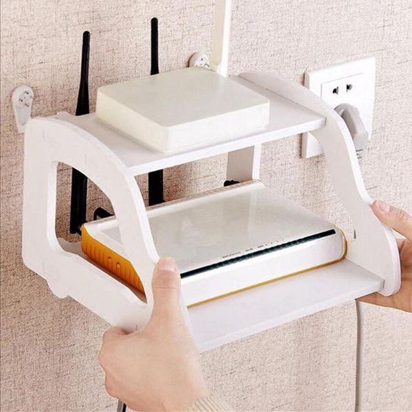 hooks & rails router storage wall rack shelf punch bedroom living room tv set-box holder
hooks & rails router storage wall rack shelf punch bedroom living room tv set-box holder