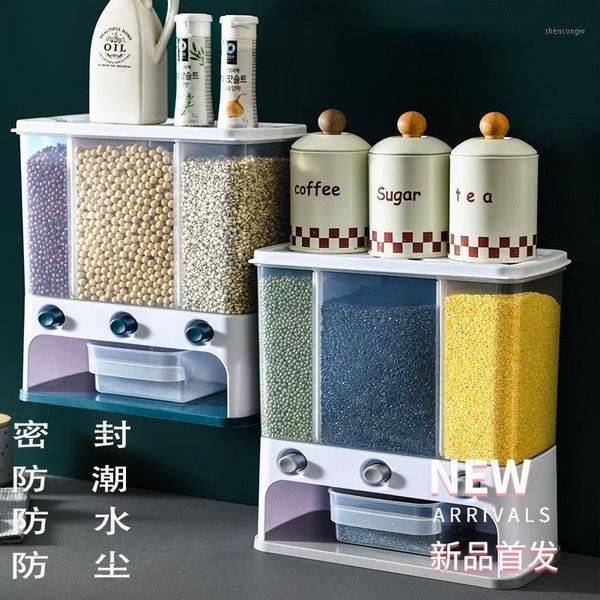 storage bottles & jars kitchen container 10l wall mounted lunch box moisture proof and insect oat nut sealed can pet dog food
storage bottles & jars kitchen container 10l wall mounted lunch box moisture proof and insect oat nut sealed can pet dog food