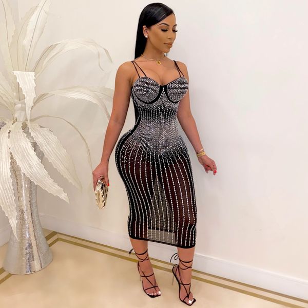 mesh see though rhinestones plunging v-neck midi bodycon dress for women club party dresses pencil vestidos, Black;gray
mesh see though rhinestones plunging v-neck midi bodycon dress for women club party dresses pencil vestidos, Black;gray