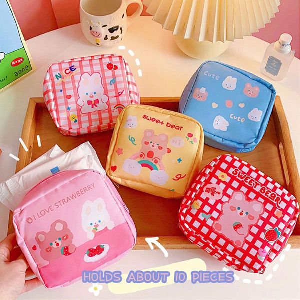cosmetic bags & cases cartoon makeup storage bag sanitary napkin pad korean and japan ins style coin purse card holder pouch
cosmetic bags & cases cartoon makeup storage bag sanitary napkin pad korean and japan ins style coin purse card holder pouch