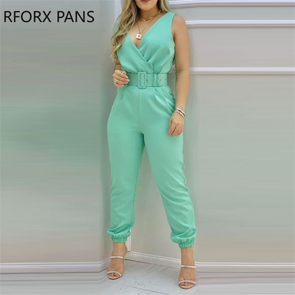 soild plain sleeveless pocket design backless jumpsuit with belt casual look for women 2021, Black;white
soild plain sleeveless pocket design backless jumpsuit with belt casual look for women 2021, Black;white