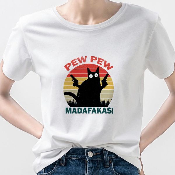women's t-shirt pew madafakas animal print woman t shirt 2021 aesthetic clothes summer harajuku 90s graphic tee funny oversize hipster, White
women's t-shirt pew madafakas animal print woman t shirt 2021 aesthetic clothes summer harajuku 90s graphic tee funny oversize hipster, White