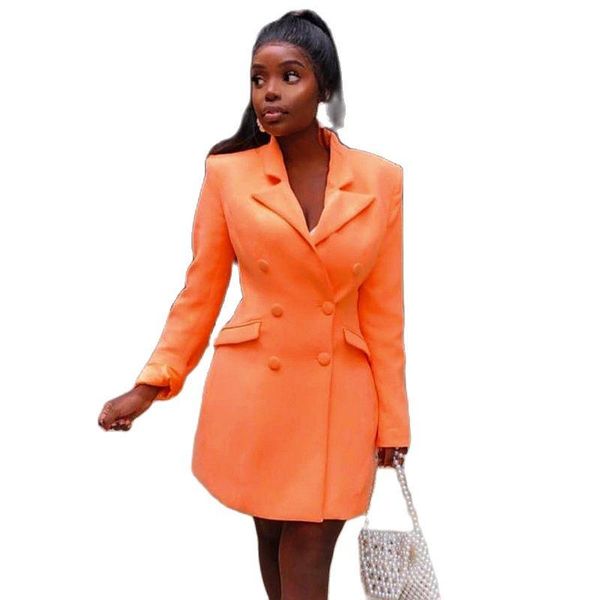 women's suits & blazers 2021 european and american products for fall winter solid color simple atmospheric long suit, White;black
women's suits & blazers 2021 european and american products for fall winter solid color simple atmospheric long suit, White;black
