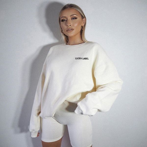 two piece set women embroidery hoodie sweatshirt biker shorts ladies tracksuit matching sets lounge wear c66-de41, White
two piece set women embroidery hoodie sweatshirt biker shorts ladies tracksuit matching sets lounge wear c66-de41, White
