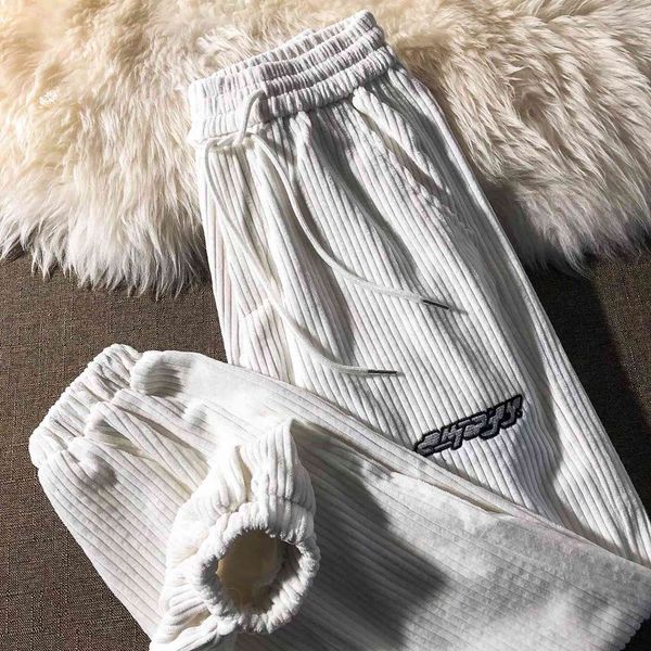women's pants & capris corduroy branco calças casuais das mulheres outono e inverno nova versão coreana de solto casal estudantes all, Black;white
women's pants & capris corduroy branco calças casuais das mulheres outono e inverno nova versão coreana de solto casal estudantes all, Black;white