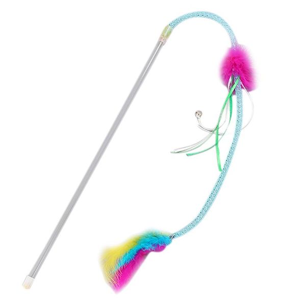 cat toys 1pc teaser wand faux feathers kitten sticks toy interactive pet chasing wands scratching
cat toys 1pc teaser wand faux feathers kitten sticks toy interactive pet chasing wands scratching