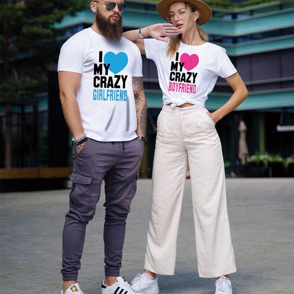 2021 new valentine's day t-shirt couples lover short sleeve o-neck love print t elegant vogue shirts for women gyo2, White
2021 new valentine's day t-shirt couples lover short sleeve o-neck love print t elegant vogue shirts for women gyo2, White