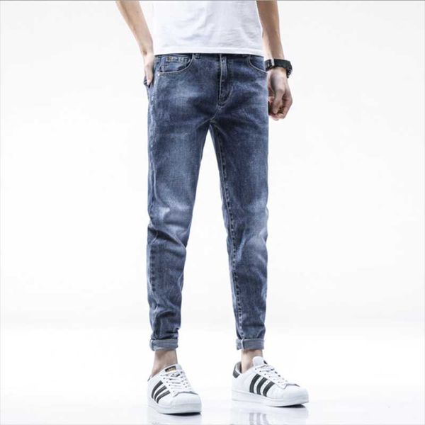 men's jeans slim fit men skinny thin summer fashion long pencil pants male denims casual youth teen trousers, Blue
men's jeans slim fit men skinny thin summer fashion long pencil pants male denims casual youth teen trousers, Blue