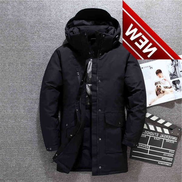 tace & shark brand down jacket male winter coats hooded detachable windproof warm 90% white duck russia, Black
tace & shark brand down jacket male winter coats hooded detachable windproof warm 90% white duck russia, Black