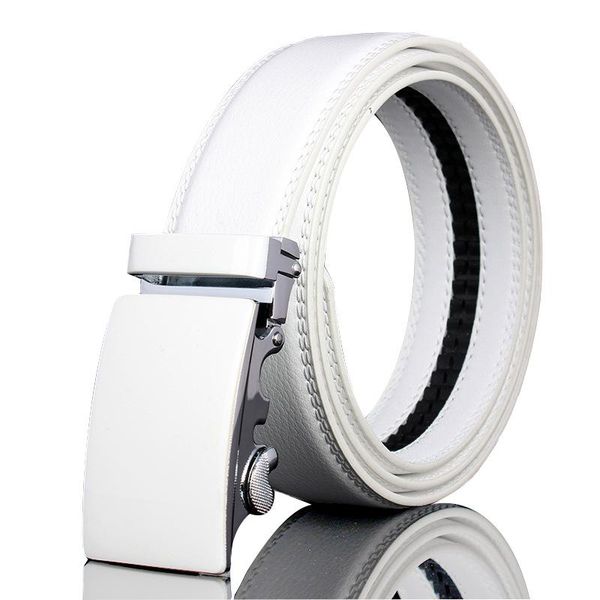 belts classic fashion man belt genuine leather pure white alloy automatic buckle luxury men's jeans, Black;brown
belts classic fashion man belt genuine leather pure white alloy automatic buckle luxury men's jeans, Black;brown