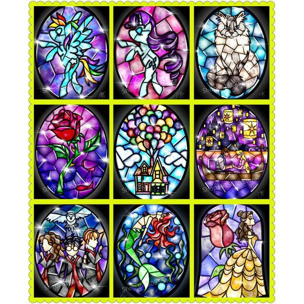 diamond painting 21 style stained glass cartoon full square / round 5d diy mosaic embroidery rhinestone kids gift
diamond painting 21 style stained glass cartoon full square / round 5d diy mosaic embroidery rhinestone kids gift