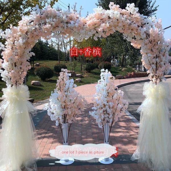 party decoration 2021 artificial flowers arches wedding aisle door flower road lead stage arch stand cherry blossom
party decoration 2021 artificial flowers arches wedding aisle door flower road lead stage arch stand cherry blossom