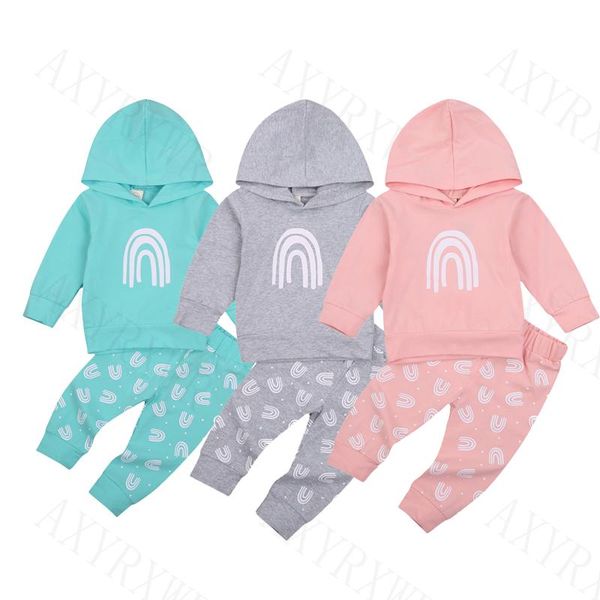 clothing sets fashion autumn toddler girls boys clothes set soft cotton rainbow printed long sleeve hooded pullover +pants 2pcs outfit, White
clothing sets fashion autumn toddler girls boys clothes set soft cotton rainbow printed long sleeve hooded pullover +pants 2pcs outfit, White