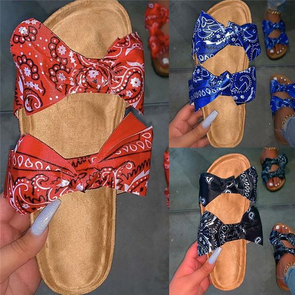 slippers women summer butterfly knot bandage outdoor flat shoes floral print plus size female beach wear slides non-slip slipper, Black
slippers women summer butterfly knot bandage outdoor flat shoes floral print plus size female beach wear slides non-slip slipper, Black
