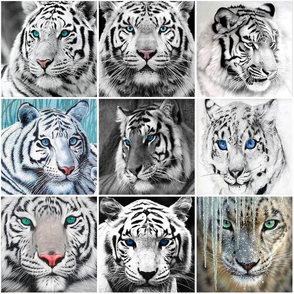 diamond painting diy 5d white tiger embroidery mosaic animal cross stitch manual art gift full round drill home decor
diamond painting diy 5d white tiger embroidery mosaic animal cross stitch manual art gift full round drill home decor
