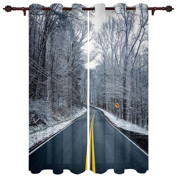 exquisite home curtains winter road trees living room bedroom kitchen translucent polyester decorative curtains
exquisite home curtains winter road trees living room bedroom kitchen translucent polyester decorative curtains