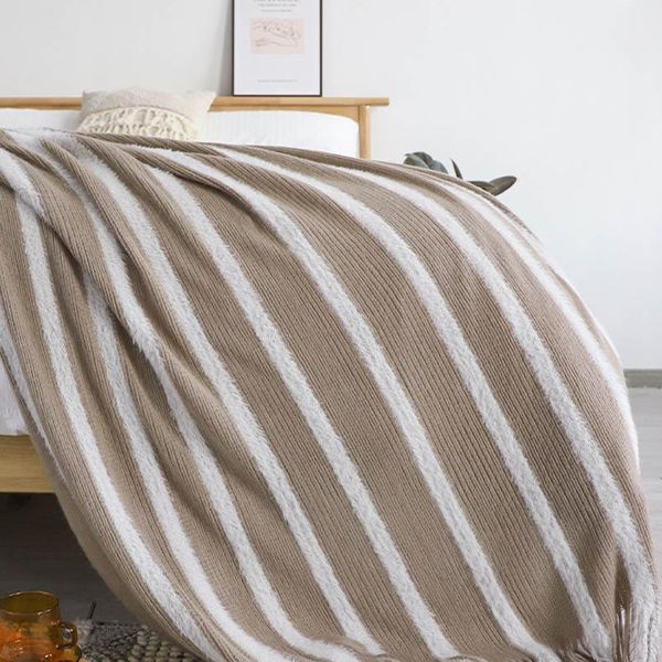 blankets nordic knitted blanket stripe thread sofa bed decorative throw office car plane tapestry travel shawl
blankets nordic knitted blanket stripe thread sofa bed decorative throw office car plane tapestry travel shawl