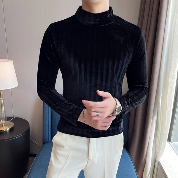 men's polos royal autumn men's t-shirt, korean style long sleeve medium and high collar clothing, solid color t-shirt, White;black
men's polos royal autumn men's t-shirt, korean style long sleeve medium and high collar clothing, solid color t-shirt, White;black