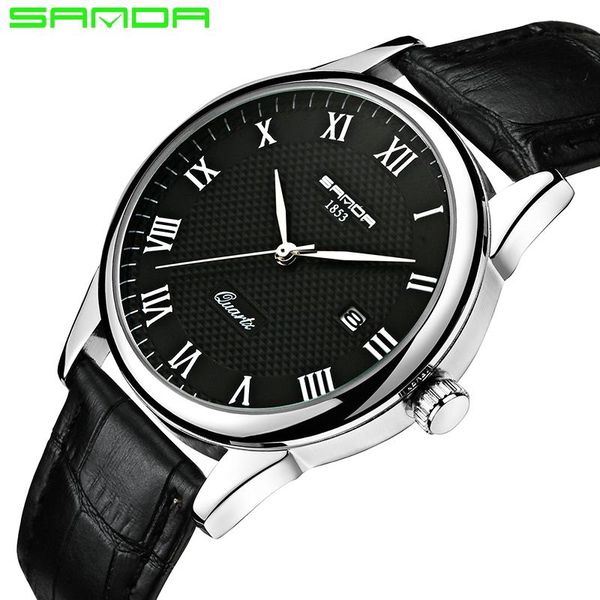 wristwatches 2021 sanda fashion men's watch waterproof mens watches clock relojes hombre leather band relogio masculino 189, Slivery;brown
wristwatches 2021 sanda fashion men's watch waterproof mens watches clock relojes hombre leather band relogio masculino 189, Slivery;brown